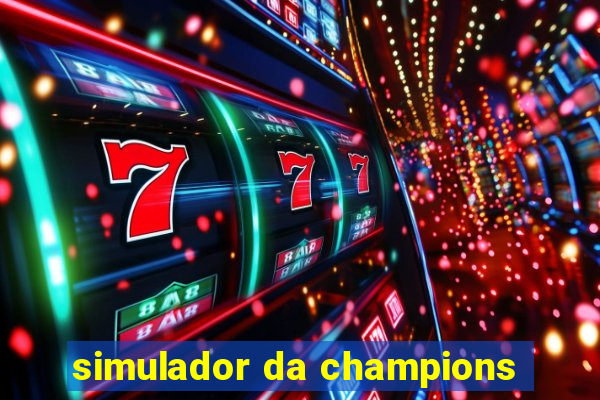 simulador da champions